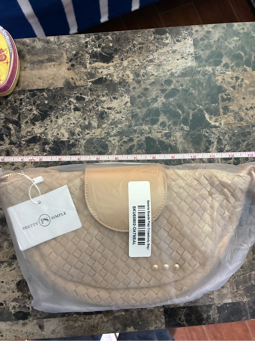 NWT Pretty Simple Selena Suede crossbody